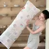 Almohada larga de terciopelo lechoso para mujeres, diseñada para dormir con las piernas recogidas, dormir de lado, respaldo de sofá, cojín de respaldo para sala de estar, nuevo estilo 2026