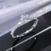 Desejo explosões de eBay transfronteiriças anel de noivado casamento zircônia simples europeu americano r527