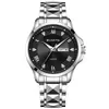 Lige Resistente al Agua Nuevo Reloj para Hombre Calendario Doble Luminoso Reloj de Cuarzo Transmisión en Vivo Artículo Caliente de Comercio Exterior Dropshipping