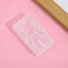 Molde de Silicona DIY de Pez Squishy Estrella de Cinco Puntas Juguete de Comida Juguete Hecho a Mano Molde de Silicona Esmerilada de Pata de Gato