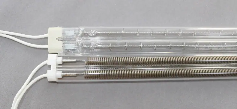 PET塑料吹瓶机加热管工业用透明红外线灯管电热管加热管 uv