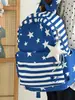 Mochila de menina estilo coreano 2026 transfronteiriça, mochila fofa de bolinhas, bolsa escolar fresca e simples estilo japonês para estudantes do ensino fundamental