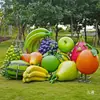 Esculturas Grandes de Frutas y Verduras Huerta de Frutas y Verduras Diseño de Granja Decoración de Modelado de Paisaje Adornos de Calabaza Modelos