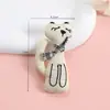 Nuevas Caricaturas Lindas Coreanas Tela Caramelo Conejito Cereza Muñeca Ropa Accesorios Accesorios Broches DIY