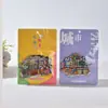 Imán de Refrigerador de Madera de Yunnan Souvenir de Viaje Atracciones de la Ciudad Punto de Referencia Cultural y Creativo Atracción Magnética