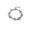 Pulseira Redonda de Zircônia Amorosa Estilo Coreano Luxo Acessível Pulseira Elegante de Alta Qualidade Moda Simples Estilo Popular da Internet Joias de Pulseira
