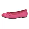 Zapatos Planos Suaves Fairy Soft Nuevos Redondos Slip-On Ballet Primavera y Otoño Bajos para Mujer, Estilo Suave