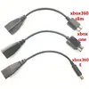 Cable de Conversión Adecuado para X-Box 360 Máquina Gruesa Fire Bull a Una Slim E 25cm Negro Xbox360