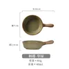 Prato de Condimentos Tomate Molho de Soja Vinagre Cerâmica Churrasco Prato para Molho Japonês Prato com Alça Única Prato para Molho Comercial Prato para Pimenta