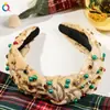 Faixa de Cabeça de Natal Transfronteiriça Qiyue Faixa de Cabeça com Galhos de Rena Decorações de Natal Fivela Plástica para Cabeça de Crianças Decoração de Festa
