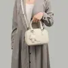 Bolsa de Bowling com Design Japonês para Mulheres, Bolsa de Mão Retro Fofa Nova para Primavera e Verão, Bolsa Boston Transversal de Ombro