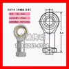 Rótula esférica con rosca interna extremo de barra ojo de pez SI SIL3 4 5 6 8 10 12 14 16 20 conector cilíndrico
