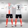 Uniformes de Fútbol al por Mayor para Niños/Adultos, Uniformes de Equipo de Entrenamiento de Competición, Ropa Deportiva, Playeras de Verano de Manga Corta con Estampado