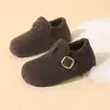 Sapatos Birkenstock de Pelúcia Lã Aumentadores de Altura Retrô para Mulheres, Moda Versátil de Inverno 2026, Slip-On Quente de Algodão
