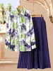 Fábrica de Origem Exportação Transfronteiriça Moda Feminina Plus Size Casual Conjunto de Duas Peças Coleção de Liquidação