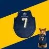 Nunbell Copa do Mundo Transfronteiriça de 2026 nos EUA, Canadá e México Roupa de Manga Curta com Camisa de Futebol para Cães e Gatos Pequenos, Médios e Grandes