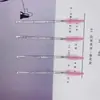 Haohua Escova Descartável para Cílios Colorida Escova Curvadora de Cílios Escova para Sobrancelhas Escova para Aparar Sobrancelhas Escova Espiral Pente de Cílios Ferramenta de Maquiagem de Beleza