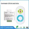 Led semi-touch controle remoto lâmpada monocromática dimmer lâmpada de canal único com controlador controle de escurecimento de cor