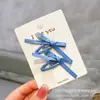 2024 Estilo Coreano Nuevo Pasador para el Cabello Infantil Pinza Rompepelo Envuelto a Mano Pinza para Acabado del Cabello Roto de Niña Pasador para el Cabello de Niña Pequeña