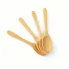 Cuchara de Madera Dibujos Animados Cuchara de Bambú Café Helado Cuchara para Helado Mermelada Uso Diario Cuchara de Bambú Postre Alto Valor