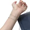 Pulsera de Cruz con Diamantes Completos Modelo Nuevo 2026 para Mujer, Diseño de Nicho de Instagram, Simple y Versátil, Pulsera de Estilo Minimalista para Estudiantes