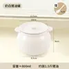 Tarro de Manteca Cerámico de Doble Asa Resistente a Altas Temperaturas de Grado Alimenticio para el Hogar Aceite para Carne Aceite de Chile Tarro Pequeño con Filtro y Tapa