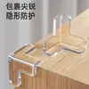Protectores de esquina transparentes en forma de L, fuertes y sin adhesivo, con adhesivo incorporado para una instalación segura y permanente, sin dejar marcas