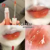 Gloss Labial Espelhado, Atmosfera de Puro Desejo, Gloss Labial de Vidro, Brilho Aquoso, Hidratante, Duradouro, Não Mancha Facilmente nem Desbota, Batom de Baixa Saturação