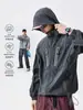 Ootd Montaña Deportes al Aire Libre Ropa con Protección Solar Ropa de Montañismo para Hombres Seda de Hielo Anti-UV con Capucha Ligera Ropa de Piel de Hielo