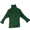 [en stock] Básico de Autoretención ~ Suéter para Niñas y Niños Otoño e Invierno Camisa de Base Interior Cuello Alto Camisa de Punto para Niños