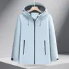 Combinación de Colores Otoño e Invierno Impermeable Cortavientos para Hombre Transfronterizo con Capucha Chaqueta de Trabajo Chaqueta Casual para Exteriores Chaqueta Personalización para Hombre