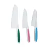 Juego de Cuchillos de Plástico para Niños, Seguro para las Manos, Cuchillo de Fruta Dentado, Tabla de Cortar, Cuchillo para Comida de Bebé, Cuchillo de Corte de Verduras Seguro para Jardín de Infancia
