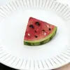 Juguetes de Comida Simulada, Rodajas de Fruta Tropical, Materiales de Resina, Decoraciones para Fundas de Teléfono DIY, Pendientes, Llaveros, Colgantes para Bolsitas