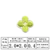 Pegatinas Bordadas de Corazón Autoadhesivas, Pegatinas para Ropa, Pegatinas de Tela Bordadas, Accesorios de Sello Bordado de Estrella de Cinco Puntas, Pegatinas de Parche DIY