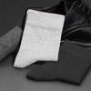 Calcetines para hombre calcetines para hombre de negocios calcetines de verano deportivos desodorantes que absorben el sudor calcetines clásicos de color sólido negro, blanco y gris para hombre