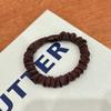 Corea del Sur alta elasticidad todo-fósforo negro alta elasticidad banda para el cabello personalidad anillo de intestino grueso lazo cabello coleta cuerda para el cabello niña banda de goma
