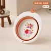 Juego de tres piezas de lavabo plegable para bebé recién nacido, lavabo especial de dibujos animados para niños, artículos para bebé para lavar la cara, los pies y el trasero