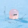 Paisagem em miniatura com águas-vivas fofas, polvo e pequenas figuras de animais; Acessórios de decoração DIY e pequenos enfeites para cenário de oceano de aquário