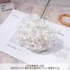 Hortensias Anna 3D simuladas Flores Artificiales para Ramos de Boda Hechas a Mano Florales Boda Sal Paisajismo DIY Muro de Flores Arreglo de Piso