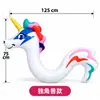 Juguete de Dibujos Animados Inflable de Flamenco de PVC para Natación Infantil, Palo Flotante Animal, Palo Flotante para Nadar, Juguete Flotante para el Agua