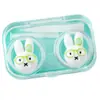 Gafas Conejo Estuche para Lentes de Contacto Caja de Almacenamiento de Gafas de Dibujos Animados Linda para Niñas Portátil Estuche de Lentes de Contacto de Alto Valor
