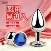 Jiuli Qingchuan tapón anal de metal para hombres y mujeres, juguetes sexuales SM, juguetes para masturbación y coqueteo, productos para adultos con tapón anal