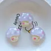Acessórios de Resina Transparente Gelo Urso Coelho Pequeno DIY Feito à Mão Presilhas de Cabelo para Meninas Cordões para Celular Pingentes de Bolsa Materiais Nan 27