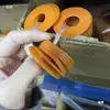 Piezas de Máquina Bobinadora de Carretes Lingote de Aluminio Anillo de Cuero, Junta de Cuero, Junta Redonda, Anillo de Goma, Resistente al Desgaste y No Fácil de Romper