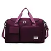Bolsa de Viaje Portátil, Bolsa de Equipaje de Gran Capacidad, Bolsa de Fitness con Separación Húmedo y Seco, Compartimento Independiente para Zapatos, Almacenamiento Plegable, Bolsa de Maternidad