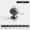 Método de puxar ovo de pombo Francês furo único oval pequena alça de puxar porta de guarda-roupa cor brilhante prata dourado simples gaveta pequena alça