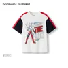 [Mismo Estilo que Ultraman Ip Mall] Camiseta de Manga Corta Balabala para Niños Verano 2025 Tops de Secado Rápido para Niños