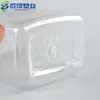 Botella Plana Cuadrada de 200ml para Empaque de Tabletas Tapa de Rosca de Presión PET 200cc Producto para el Cuidado de la Salud Botella para Cápsulas de Aceite de Pescado y Vitaminas