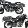 Muscle car Wolf adecuado para Harley X350, bolsa lateral, bolsa lateral retro, caja lateral, modificación, bolsa para casco, impermeable, liberación rápida, especial