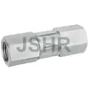 Válvula de Retenção de Rosca Interna e Externa de Aço Inoxidável 304Ss Válvula de Retenção tipo Cartucho Válvula de Retenção Válvula de Fluxo Único Horizontal